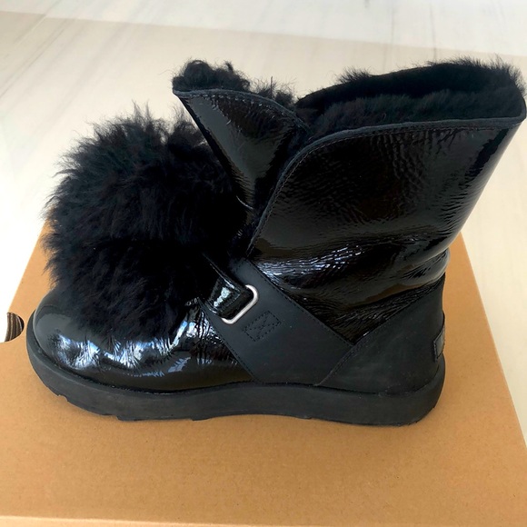 Black patent ugg boots Clearance